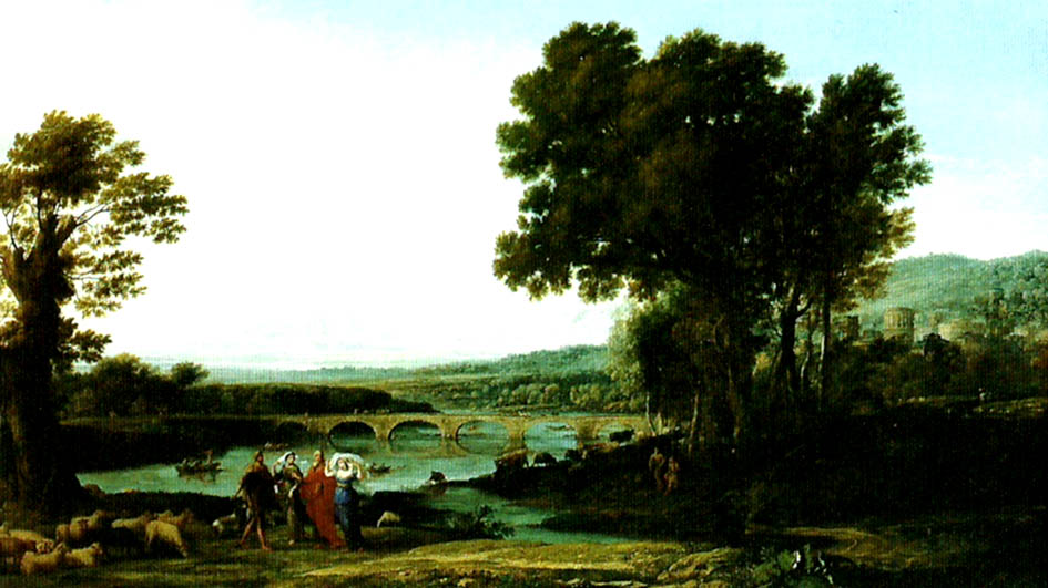 landscape with jacob and laban and his daughters